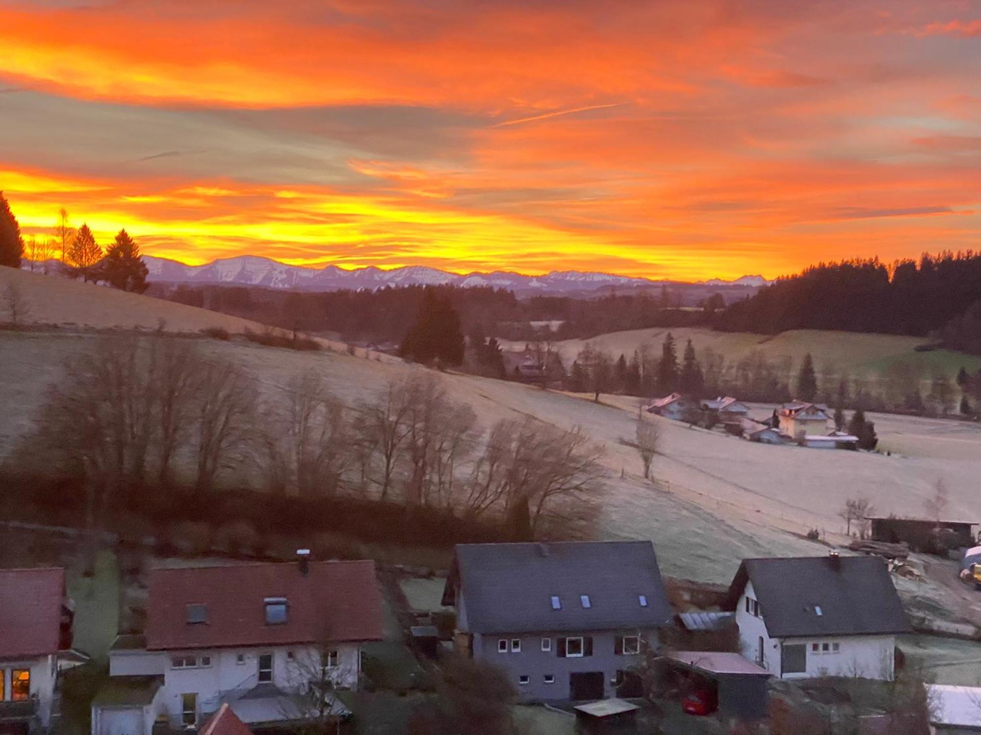 Ferienwohnung Bergblick Wangen Im Allgaeu Mit Garten, 2022 Komplett Renoviert Kültér fotó
